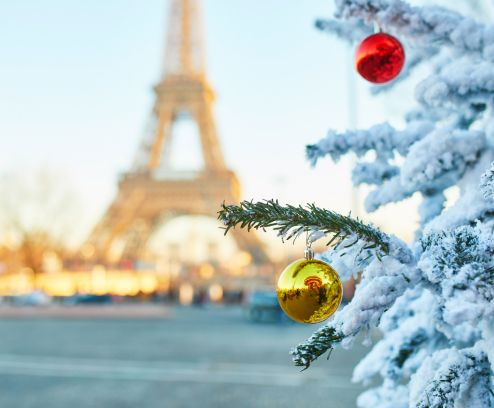 Paris Christmas dinner