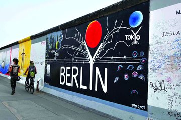 East side gallery in Berlin